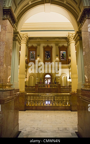 Denver, Colorado - l'interno del Colorado Capitol Building. Foto Stock