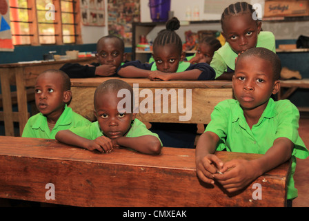 Gli scolari, Ukanda Kenya Africa Foto Stock