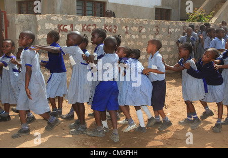 Gli scolari, Ukanda Kenya Africa Foto Stock