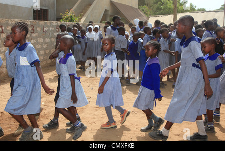 Gli scolari, Ukanda Kenya Africa Foto Stock