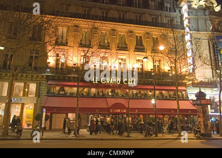 Parigi Francia Le Grand Cafe Bd, Capucines Foto Stock