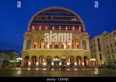 Opera di Lione riprogettata dall'architetto Jean Nouvel 1985 til 1993, Lione, Rodano Alpi, Francia Foto Stock