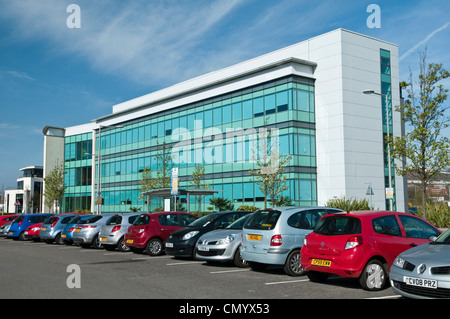 Ufficio moderno blocco nel SA1 trimestre di Swansea Galles del Sud Foto Stock