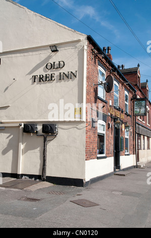 Vecchio albero Inn, High Street, Kippax Foto Stock