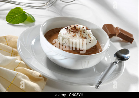 Isola galleggiante (dessert) Foto Stock