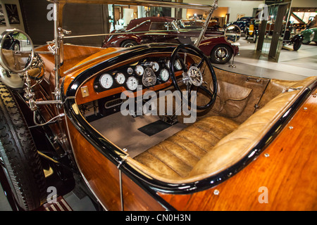 1922 Hispano Suiza H6B Labordette Skiff a Mullin Museum di Oxnard in California Foto Stock
