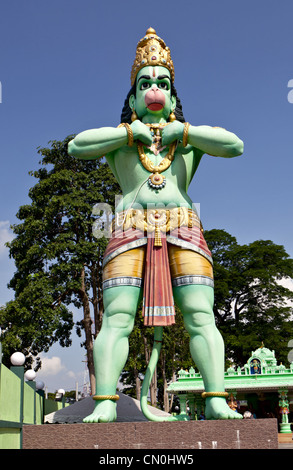 Hanuman statua a Grotte Batu, Kuala Lumpur, Malesia Foto Stock