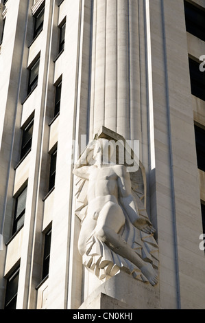 La Adelphi, John Adam Street, Savoy Place, Londra WC2, Regno Unito Foto Stock