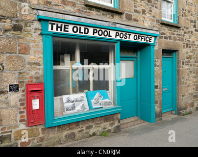 La vecchia Piscina Ufficio Postale in Cornwall Regno Unito. Foto Stock