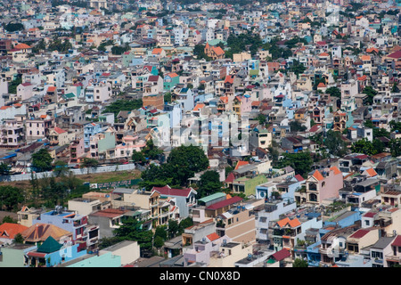 Vista aerea della città di Ho Chi Minh, Vietnam Foto Stock