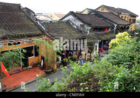 Hoi An storica città vecchia, Vietnam Foto Stock