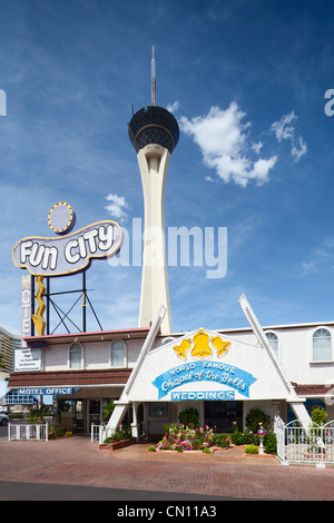 Cappella di campane, Stratosphere Las Vegas Paradise Foto Stock