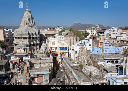 Shree Jagdish Temple. Udaipur. Il Rajasthan. India Foto Stock