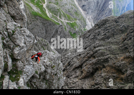 L'Italia, Trentino Alto Adige, Dolomiti, gruppo delle Pale di San Martino Foto Stock