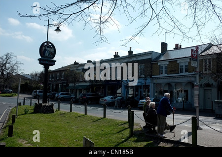 Villaggio di chislehurst kent Regno Unito 2012 Foto Stock