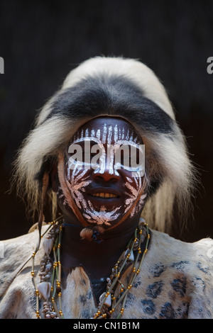 Il popolo kikuyu (Gikuyu), Aberdare, Kenya Foto Stock