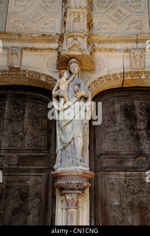 Francia, Val-d'Oise, Vetheuil, alla chiesa di Notre Dame Foto Stock