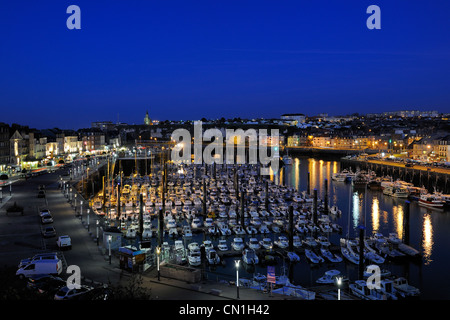 Francia, Seine Maritime, Dieppe, Porto Foto Stock