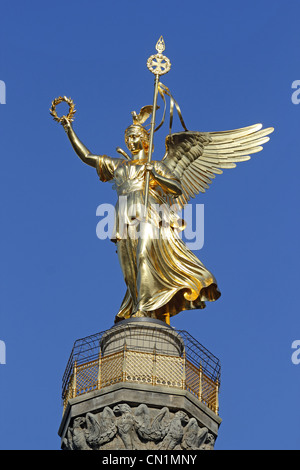 Berlin Siegessaule Colonna della Vittoria Foto Stock