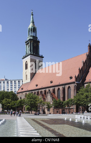 Deutschland Berlin Mitte St Mary Church Foto Stock