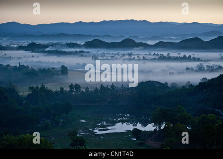 Mrauk U, Rakhaing Stato, Birmania (Myanmar) Foto Stock