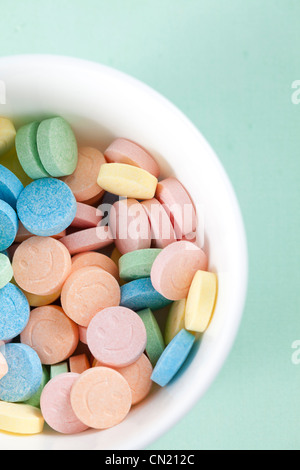 Caramella colorata Foto Stock