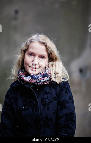 Irena Obermannova, scrittore ceco, sceneggiatore. Obermannova è autore di un libro bestselling "secret book'., un diario fittizio Foto Stock