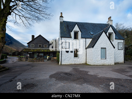 Il Clachaig Inn, Glen Coe Foto Stock