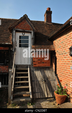 La casa del XIX secolo scrittrice Jane Austen A CHAWTON HAMPSHIRE Foto Stock