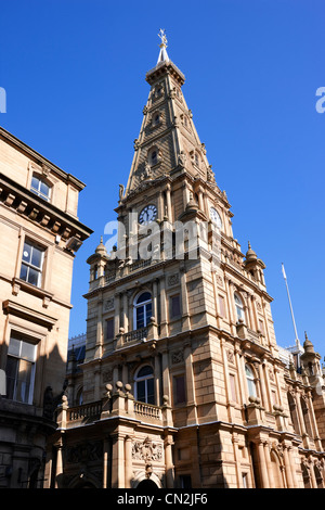 Halifax Town Hall, West Yorkshire Regno Unito Foto Stock