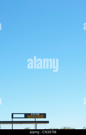 24 ore di servizio di stazione, 29 palme, CALIFORNIA, STATI UNITI D'AMERICA Foto Stock