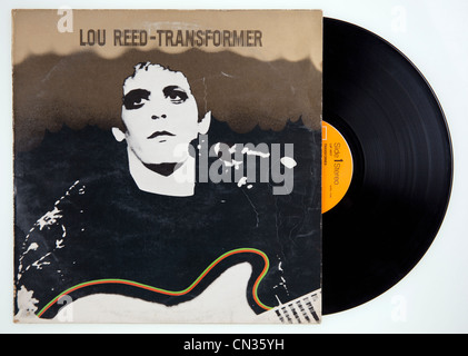 Copertina di album in vinile trasformatore da Lou Reed, rilasciato 1972 sul record RCA Foto Stock