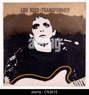 Copertina di album in vinile trasformatore da Lou Reed, rilasciato 1972 sul record RCA Foto Stock