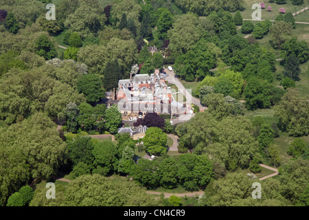 Vista aerea del Ranger's Lodge & Ranger's Cottage in Hyde Park, Londra Foto Stock