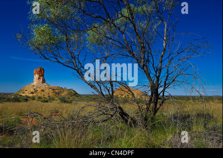 Australia, Territorio del Nord, Simpson Desert, Camere pilastro riserva storico, camere pilastro Foto Stock