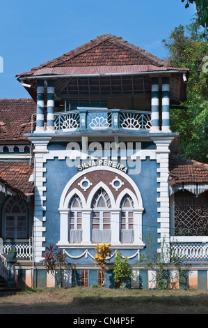 Pereira portoghese House Mansion House Betalbetim Goa in India Foto Stock