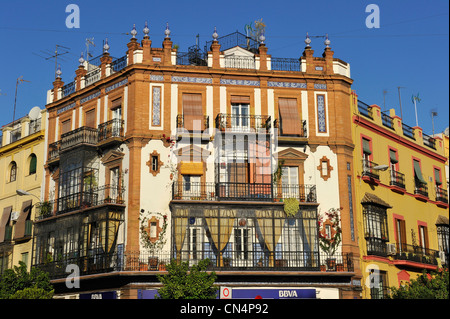 Spagna, Andalusia, Siviglia, quartiere di Triana Foto Stock