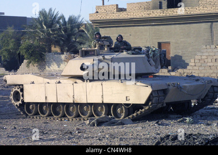 M1A1 Abrams battaglia principale serbatoio (MBT) Foto Stock