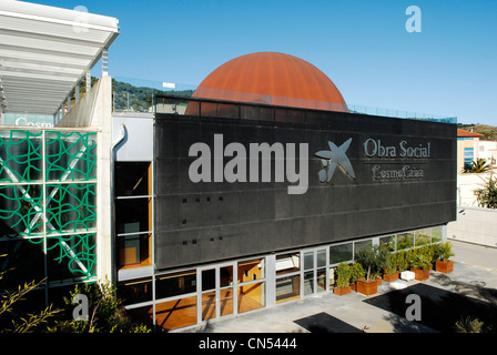 In Spagna, in Catalogna, Barcellona, CosmoCaixa, al Museo della Scienza di La Caixa Foundation da architetti Esteve e Robert Terradas Foto Stock