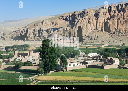 Afghanistan, provincia di Bamiyan, Bamiyan, paesaggio culturale e resti archeologici della Valle di Bamiyan elencati come il mondo Foto Stock