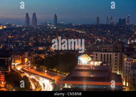 Turchia, Istanbul, Beyoglu, Tünel distretto, vista generale Foto Stock