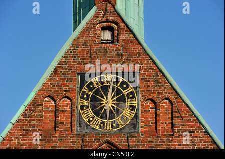 Germania, Schleswig Holstein, Lubecca, elencato come patrimonio mondiale dall UNESCO, Ospedale di Santo Spirito (Heiligen Geist ospedale) Foto Stock