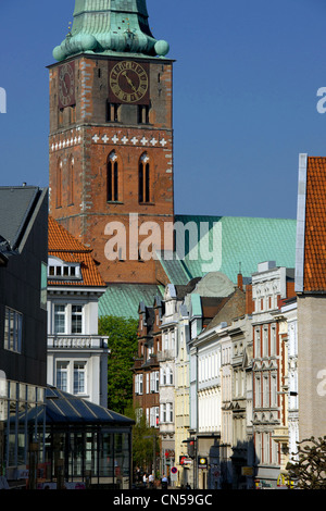 Germania, Schleswig Holstein, Lubecca, elencato come patrimonio mondiale dall' UNESCO Foto Stock