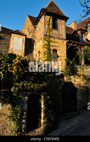 Francia, Dordogne, Perigord Noir, Sarlat la Caneda, old town Foto Stock