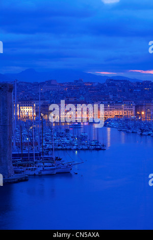 Francia, Bouches du Rhone, Marsiglia, 1° arrondissement, ingresso a Vieux Port Foto Stock