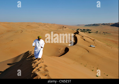 Il sultanato di Oman, Ash Sharqiyah Regione, deserto di Wahiba Sands Foto Stock