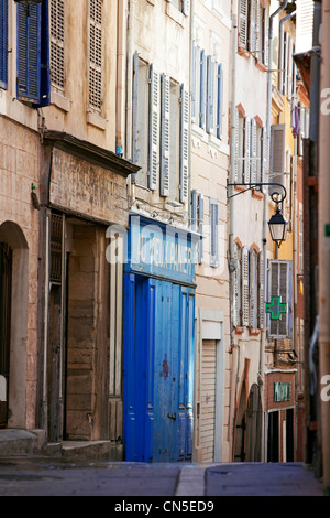 Francia, Bouches du Rhone, Marsiglia, 2° arrondissement, Le Panier distretto, Rue du Panier Foto Stock