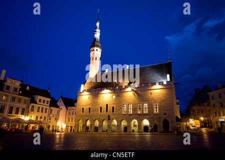 Estonia (Paesi Baltici), la regione di Harju, Tallinn, la capitale europea della cultura 2011, centro storico, elencati come Patrimonio mondiale Foto Stock