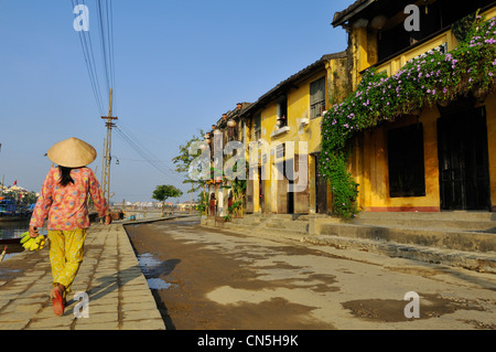 Il Vietnam, Quang Nam Provincia, Hoi An, Città Vecchia, classificato come patrimonio mondiale dall' UNESCO Foto Stock