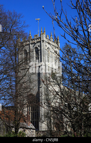 Christchurch Priory, Dorset Inghilterra Foto Stock